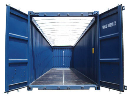 renting a 40-foot open top container in Hanoi