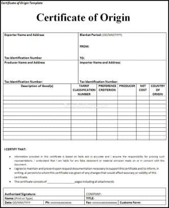 C/O Mistakes That Cost You Tariff Preferences