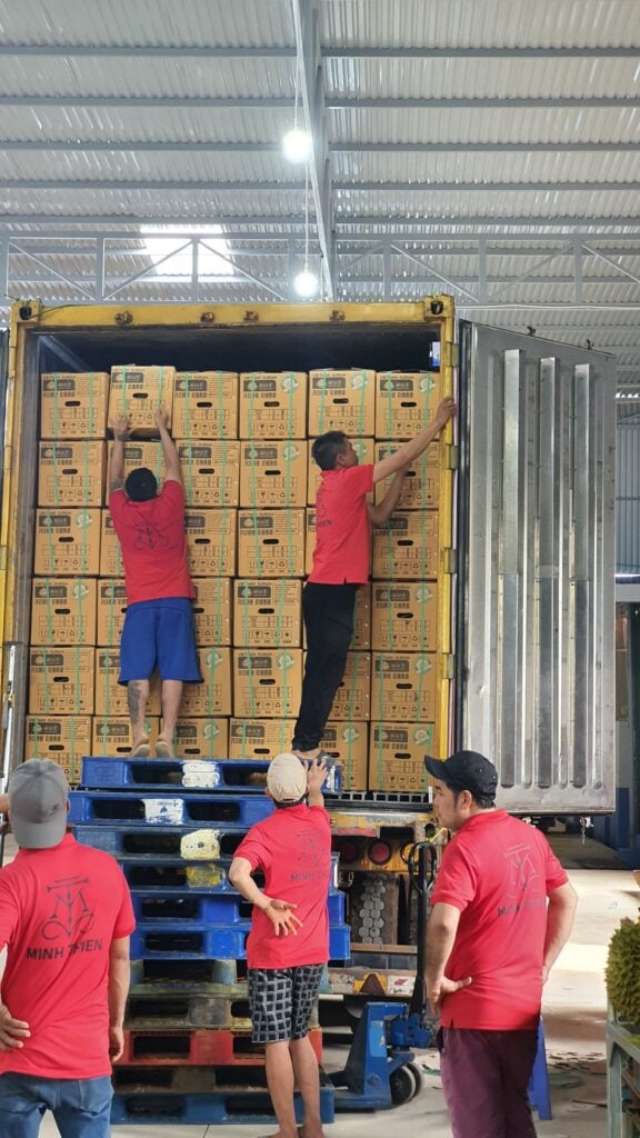 first official durian shipment to China